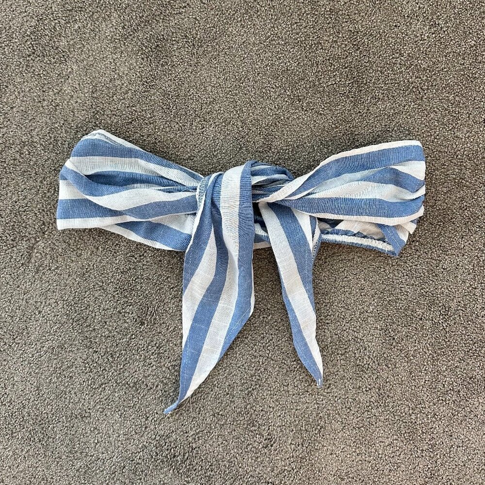 Front Tie Bandeau Top